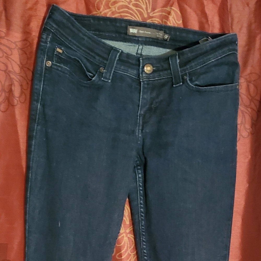 Levis demi curve low rise skinny jeans